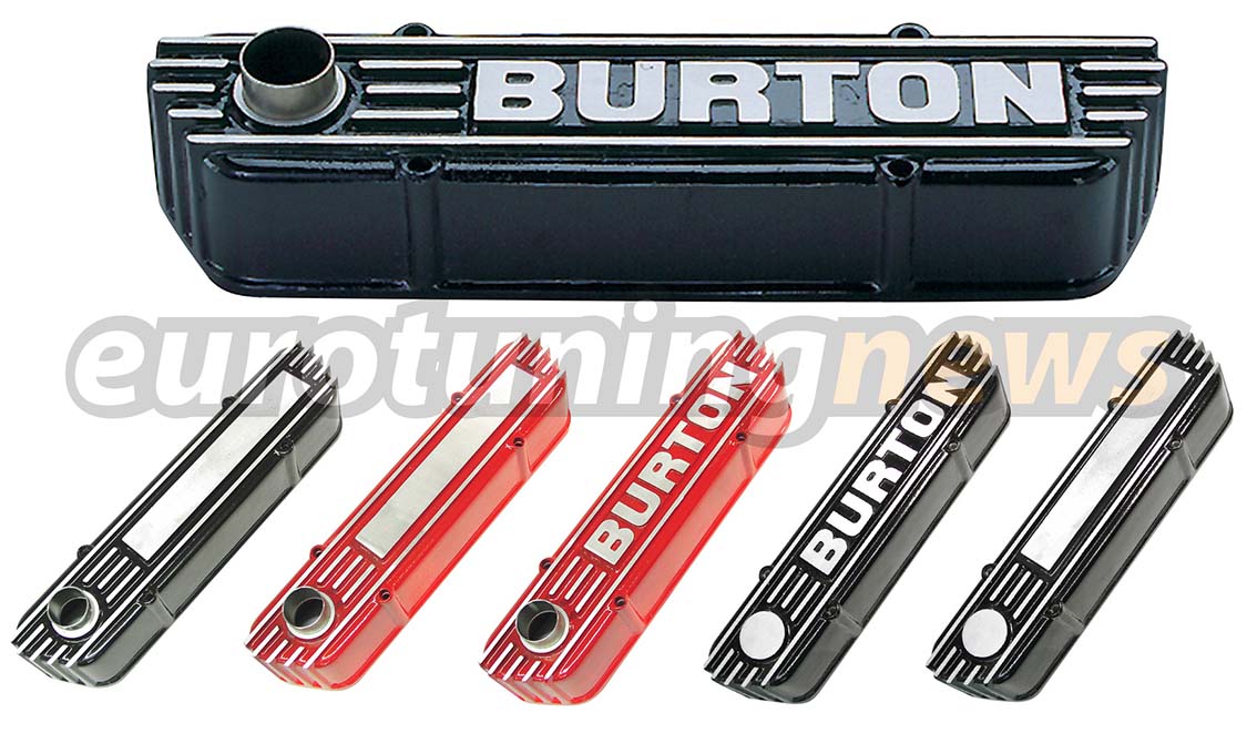 Burton Cast Alloy Rocker Covers for Ford Crossflow Kent and Pre