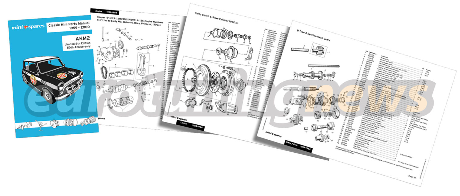 Mini Spares Classic Mini Parts Catalogue 19592000(Mechanical. Body